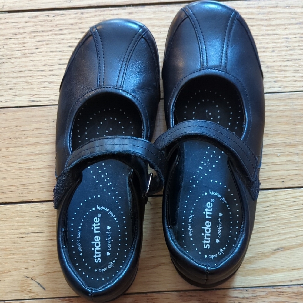 Stride Rite Black Dress Shoes for Kids